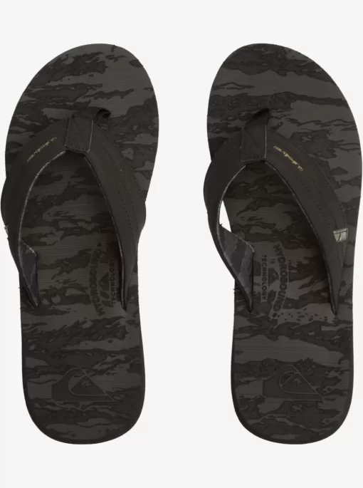 Mens Quiksilver Sandals | Island Oasis Squish Sandals