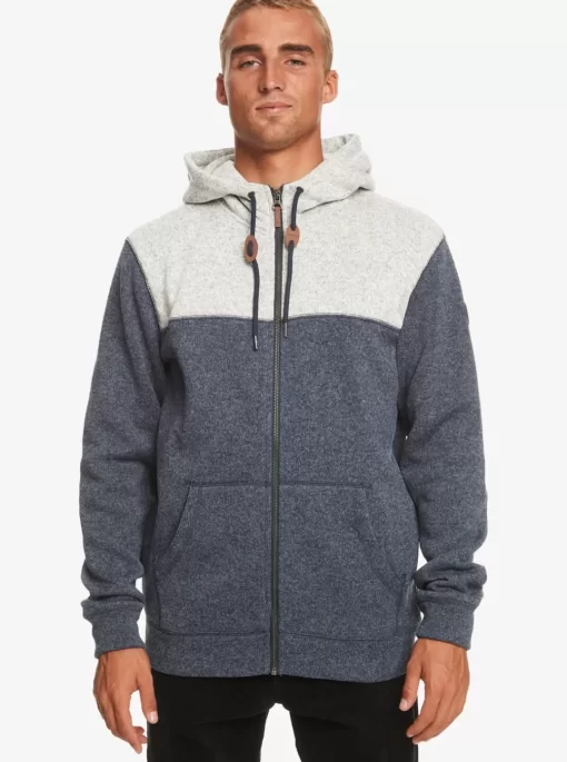 Mens Quiksilver Sweatshirts & Hoodies | Keller Zip-Up Hoodie