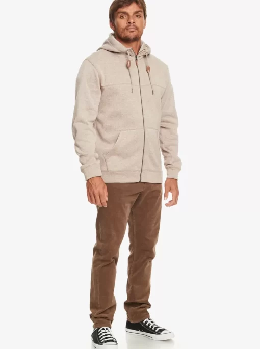 Mens Quiksilver Sweatshirts & Hoodies | Keller Zip-Up Hoodie