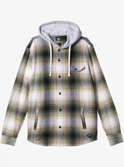 Mens Quiksilver Shirts & Polos | Kinloss Long Sleeve Hooded Shirt