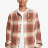 Mens Quiksilver Shirts & Polos | Kinloss Long Sleeve Hooded Shirt