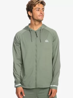 Mens Quiksilver Sweatshirts & Hoodies | Knit Training Technical Zip-Up Hoodie