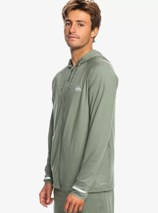 Mens Quiksilver Sweatshirts & Hoodies | Knit Training Technical Zip-Up Hoodie