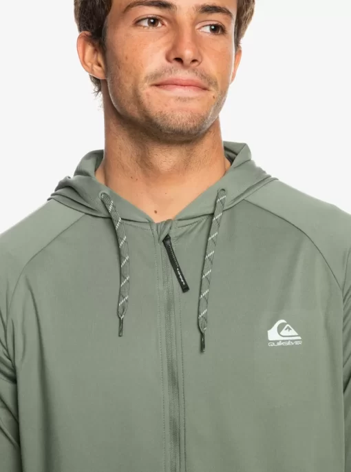 Mens Quiksilver Sweatshirts & Hoodies | Knit Training Technical Zip-Up Hoodie