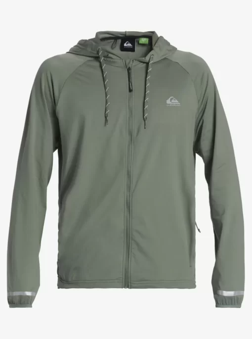 Mens Quiksilver Sweatshirts & Hoodies | Knit Training Technical Zip-Up Hoodie