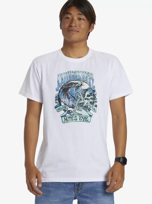 Mens Quiksilver Tees | Land Down Under T-Shirt