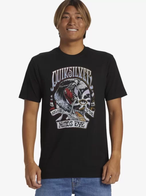 Mens Quiksilver Tees | Land Down Under T-Shirt