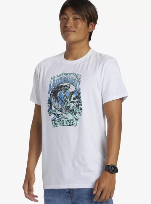 Mens Quiksilver Tees | Land Down Under T-Shirt