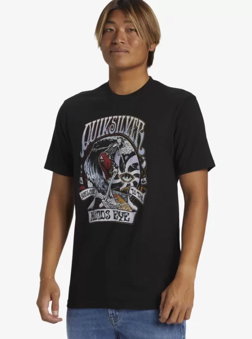 Mens Quiksilver Tees | Land Down Under T-Shirt