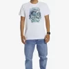 Mens Quiksilver Tees | Land Down Under T-Shirt