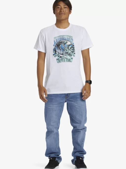 Mens Quiksilver Tees | Land Down Under T-Shirt