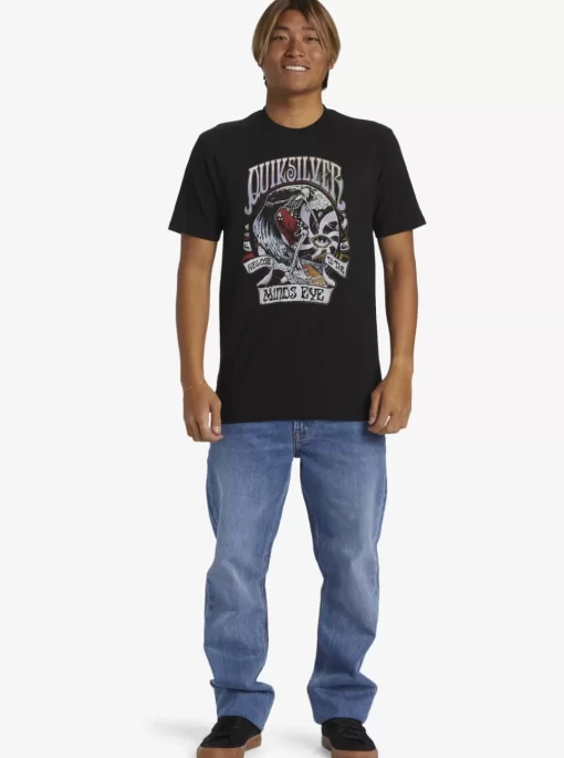 Mens Quiksilver Tees | Land Down Under T-Shirt
