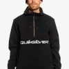 Mens Quiksilver Layers | Live For The Ride Softshelll Technical Hoodie