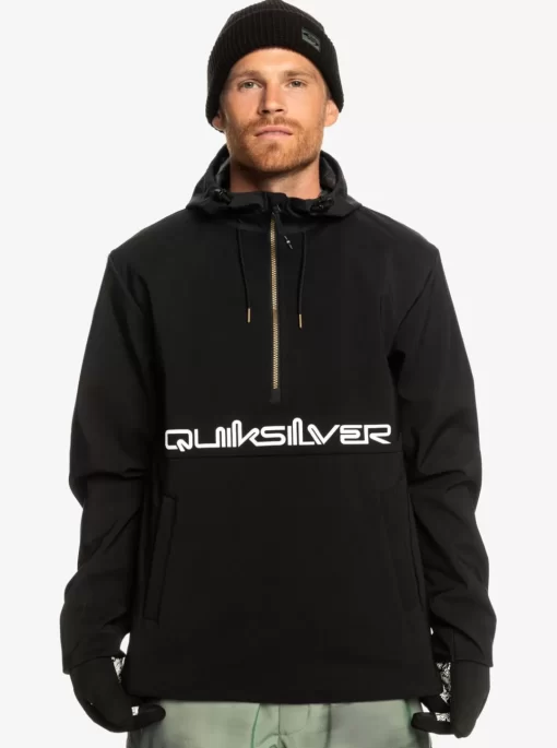 Mens Quiksilver Layers | Live For The Ride Softshelll Technical Hoodie