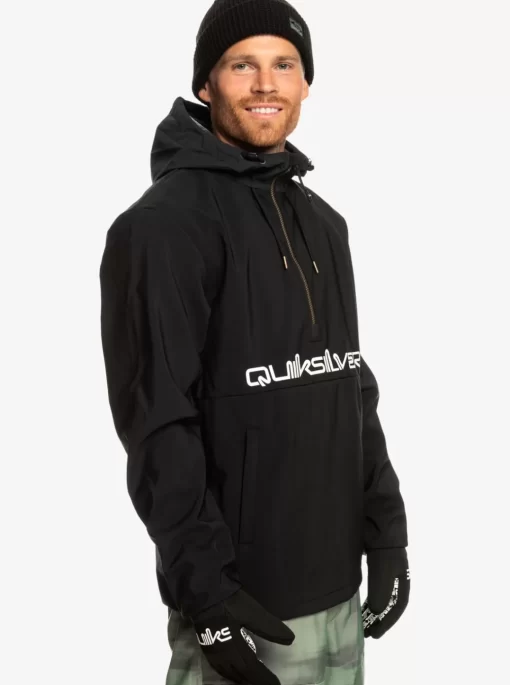 Mens Quiksilver Layers | Live For The Ride Softshelll Technical Hoodie