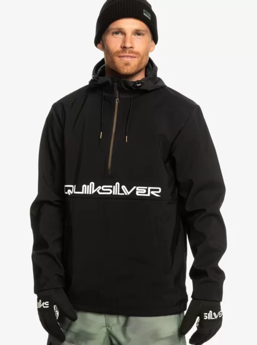 Mens Quiksilver Layers | Live For The Ride Softshelll Technical Hoodie