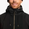 Mens Quiksilver Layers | Live For The Ride Softshelll Technical Hoodie