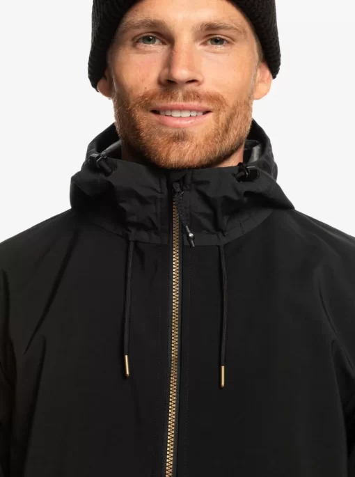 Mens Quiksilver Layers | Live For The Ride Softshelll Technical Hoodie