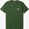 Mens Quiksilver Tees | Logo Lockup T-Shirt