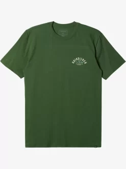 Mens Quiksilver Tees | Logo Lockup T-Shirt