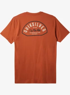 Mens Quiksilver Tees | Logo Lockup T-Shirt