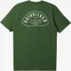 Mens Quiksilver Tees | Logo Lockup T-Shirt