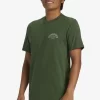 Mens Quiksilver Tees | Logo Lockup T-Shirt