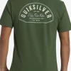 Mens Quiksilver Tees | Logo Lockup T-Shirt