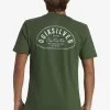 Mens Quiksilver Tees | Logo Lockup T-Shirt