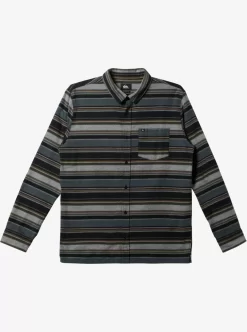 Mens Quiksilver Shirts & Polos | Lyne Long Sleeve Top