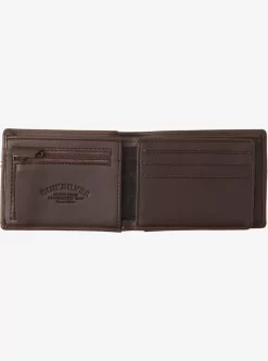 Mens Quiksilver Wallets | Mac Tri-Fold Leather Wallet