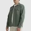 Mens Quiksilver Shirts & Polos | Mikey Long Sleeve Shirt