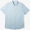Mens Quiksilver Shirts & Polos | Minimo Short Sleeve Shirt