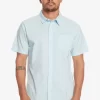 Mens Quiksilver Shirts & Polos | Minimo Short Sleeve Shirt