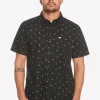 Mens Quiksilver Shirts & Polos | Minimo Short Sleeve Shirt