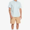 Mens Quiksilver Shirts & Polos | Minimo Short Sleeve Shirt