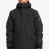 Mens Quiksilver Layers | Mission 3-In-1 Technical Snow Jacket