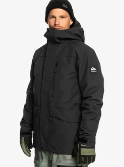 Mens Quiksilver Layers | Mission 3-In-1 Technical Snow Jacket