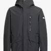 Mens Quiksilver Layers | Mission 3-In-1 Technical Snow Jacket