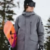 Mens Quiksilver Layers | Mission Solid Insulated Snow Jacket