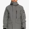 Mens Quiksilver Layers | Mission Solid Insulated Snow Jacket