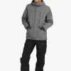 Mens Quiksilver Layers | Mission Solid Insulated Snow Jacket