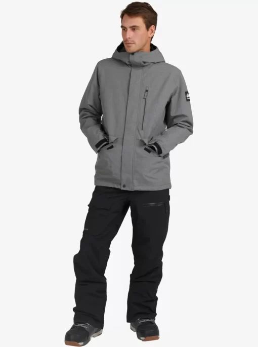 Mens Quiksilver Layers | Mission Solid Insulated Snow Jacket