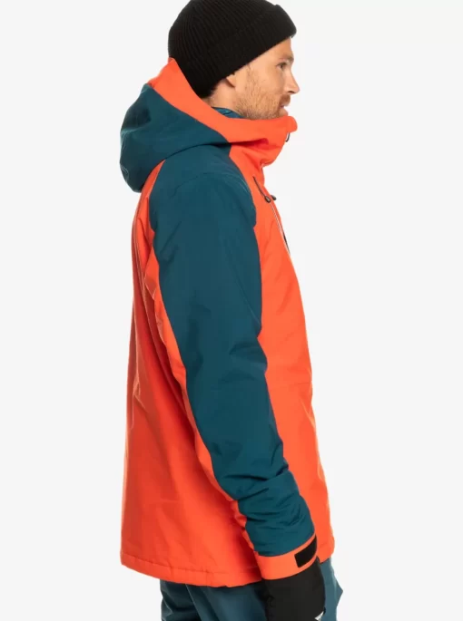 Mens Quiksilver Layers | Mission Technical Snow Jacket