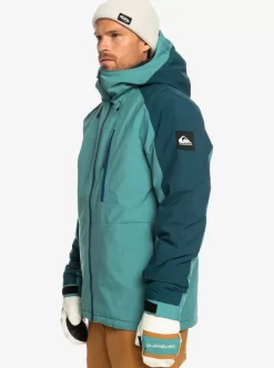 Mens Quiksilver Layers | Mission Technical Snow Jacket