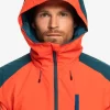 Mens Quiksilver Layers | Mission Technical Snow Jacket