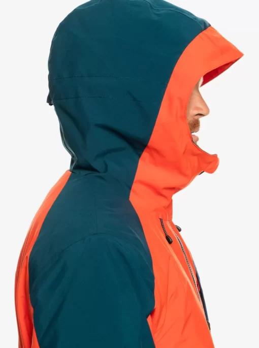 Mens Quiksilver Layers | Mission Technical Snow Jacket