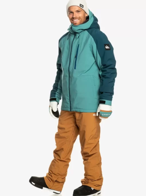 Mens Quiksilver Layers | Mission Technical Snow Jacket