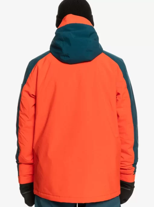 Mens Quiksilver Layers | Mission Technical Snow Jacket