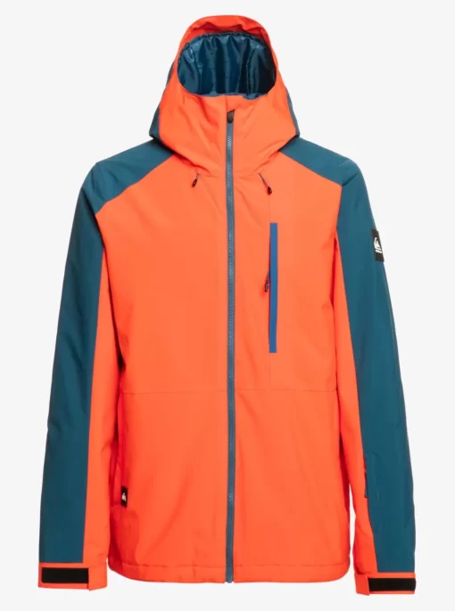 Mens Quiksilver Layers | Mission Technical Snow Jacket